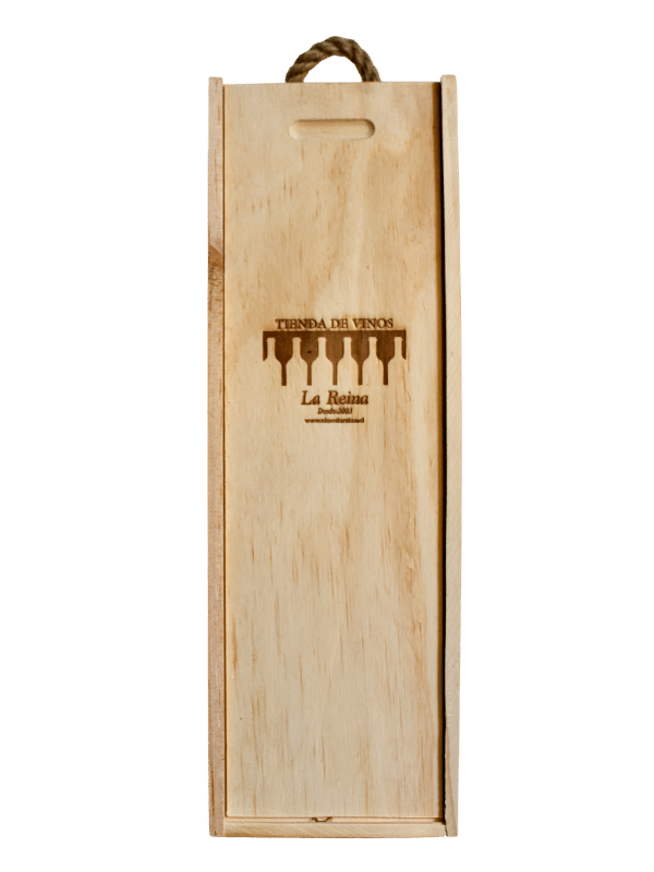 Caja de Madera para Regalo - Capacidad 1 Botella