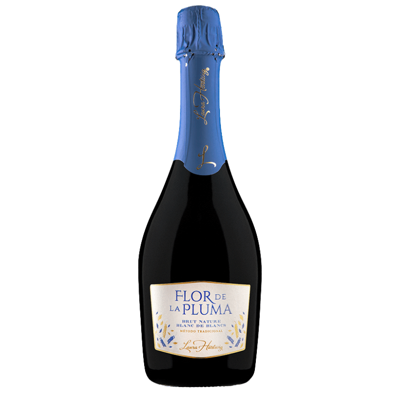 Laura Hartwig Flor de la Pluma Brut Nature Blanc de Blancs Espumante